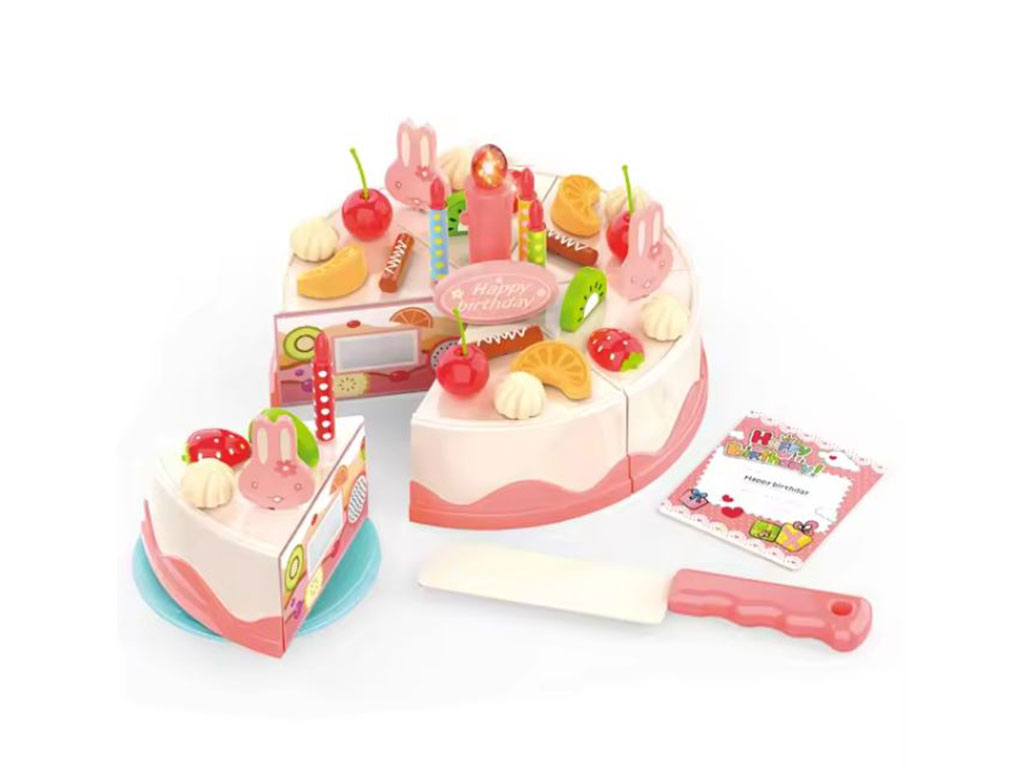 کیک تولد برشی اسباب بازی موزیکال 40 قطعه