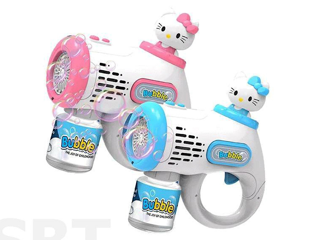 تفنگ حباب ساز مدل هلوکیتی اسباب بازی