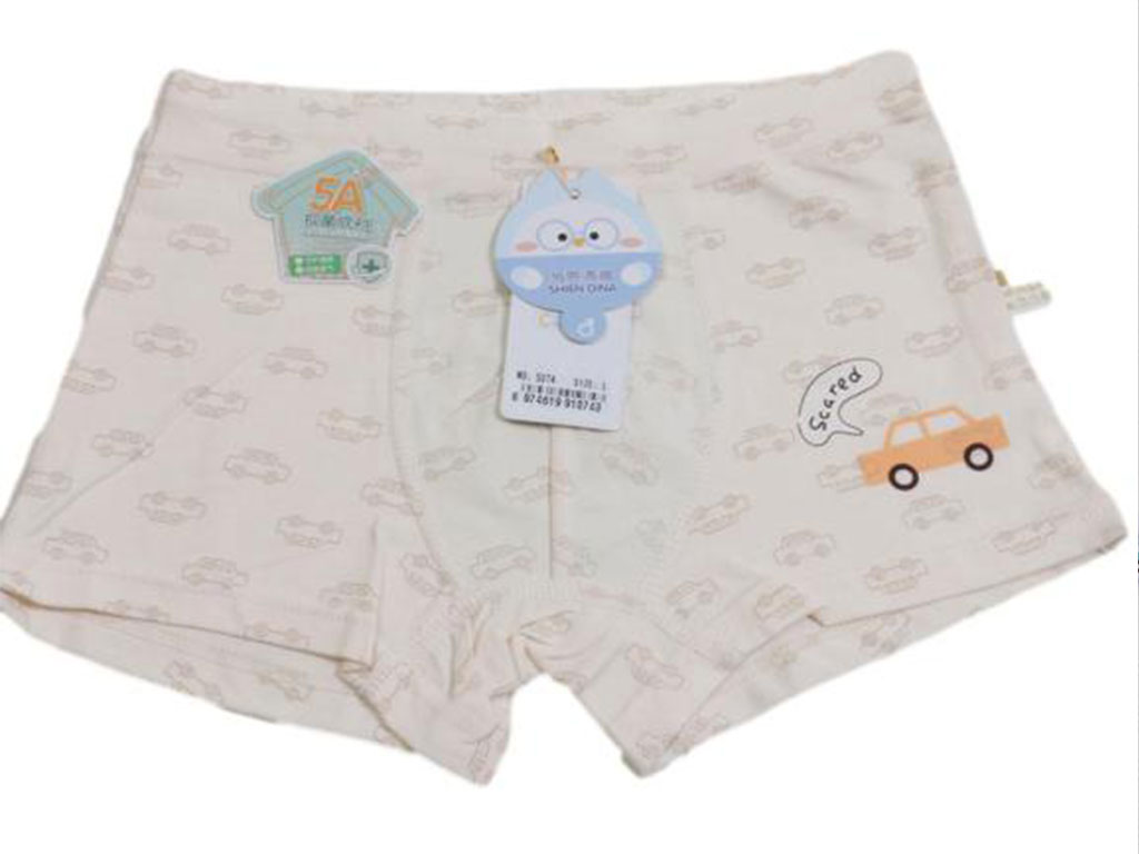 شورت پادار پسرانه سایز L طرح ماشین 