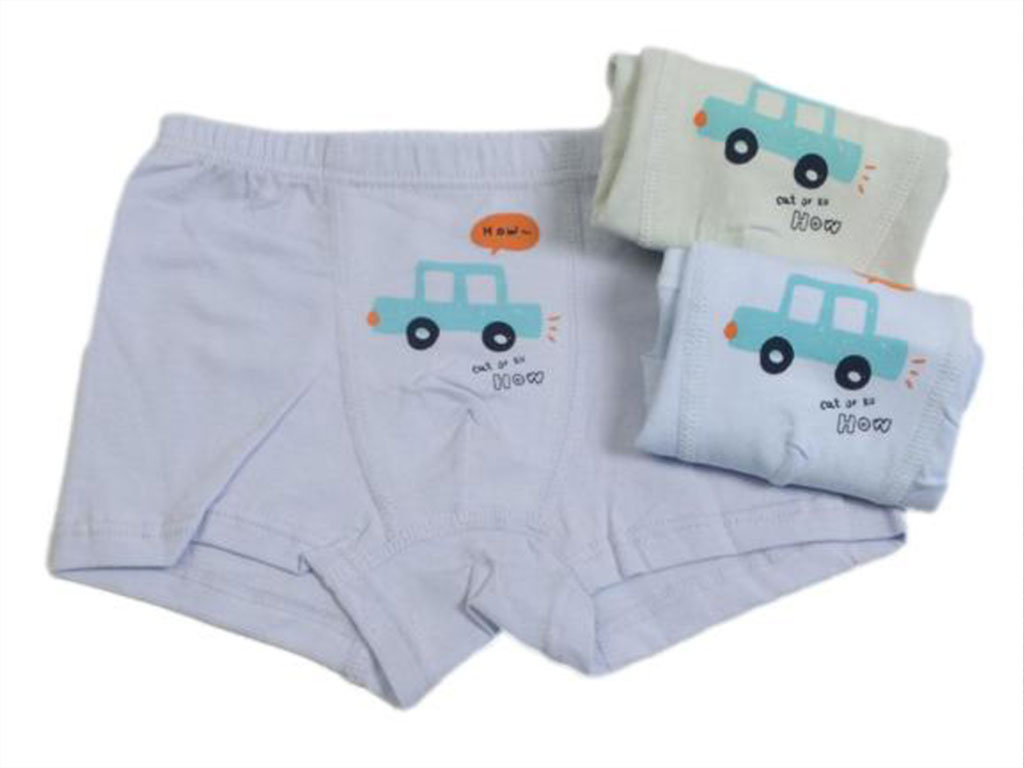 شورت پادار پسرانه سایز m طرح ماشین 