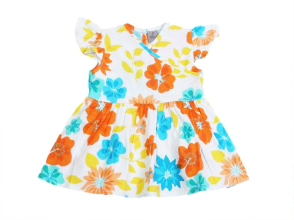 پیراهن گلدار دخترانه نیلارز nilarose