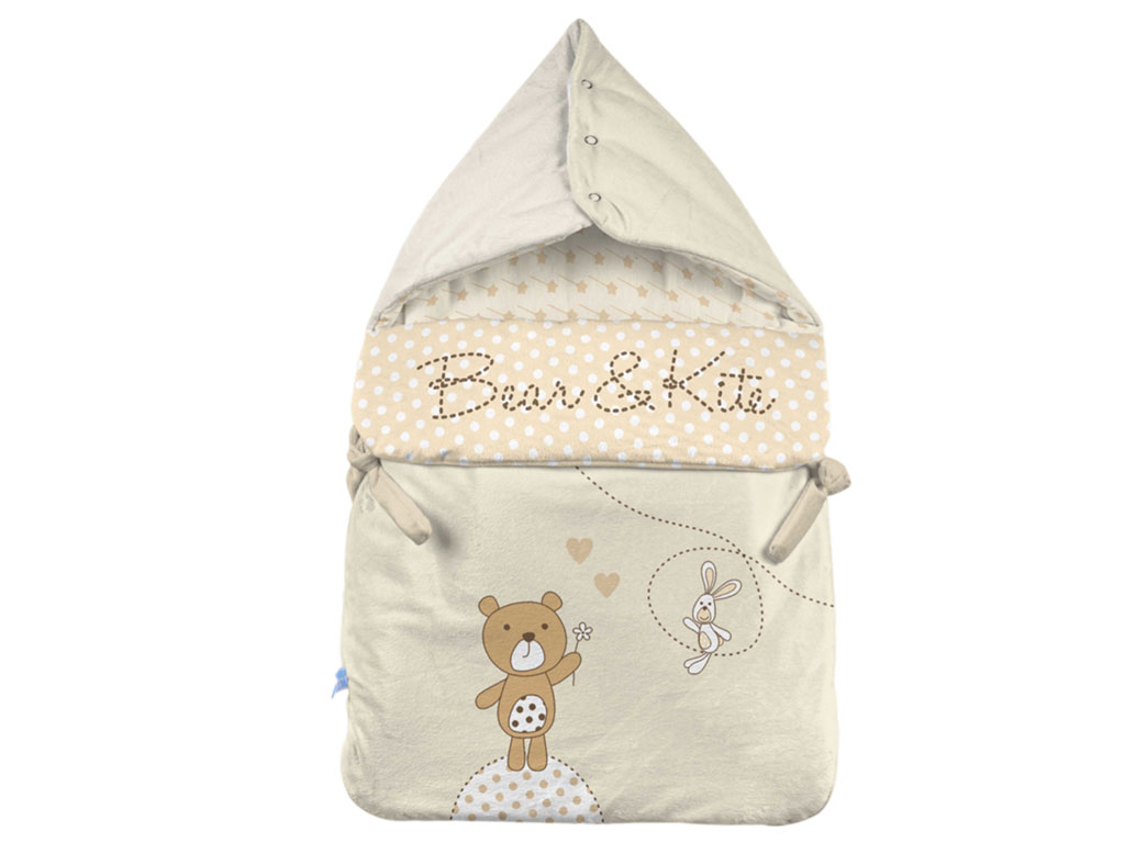 قنداق فرنگی زیپ دار BEAR &KITE  رزبرن roseborn 