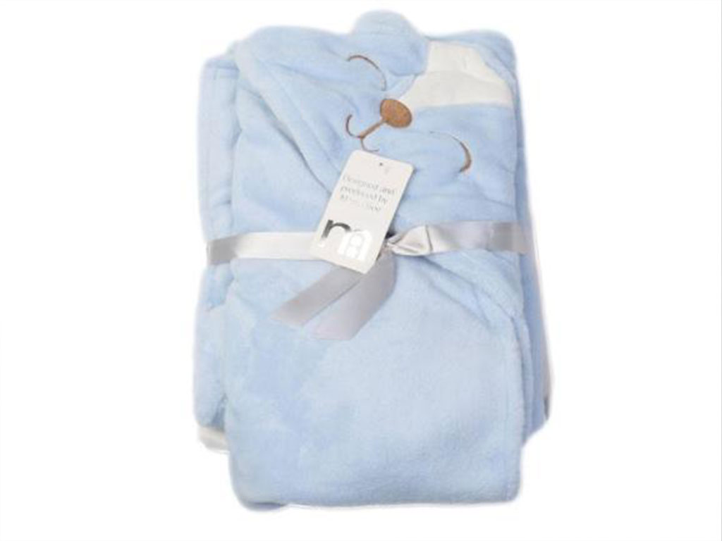 پتو نوزادی پولیشی کلاهدار چهار فصل ماماسی Mama See