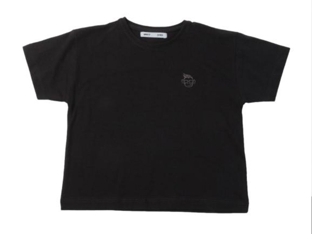 تیشرت پسرانه رنگ ذغالی مانکی monkey