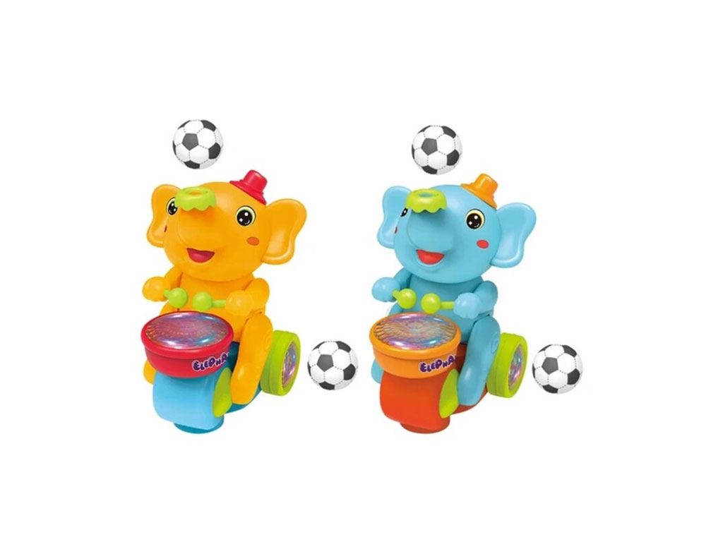 فیل طبل زن موزیکال اسباب بازی