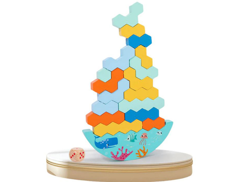 بازی چوبی تعادلی (27 تکه)