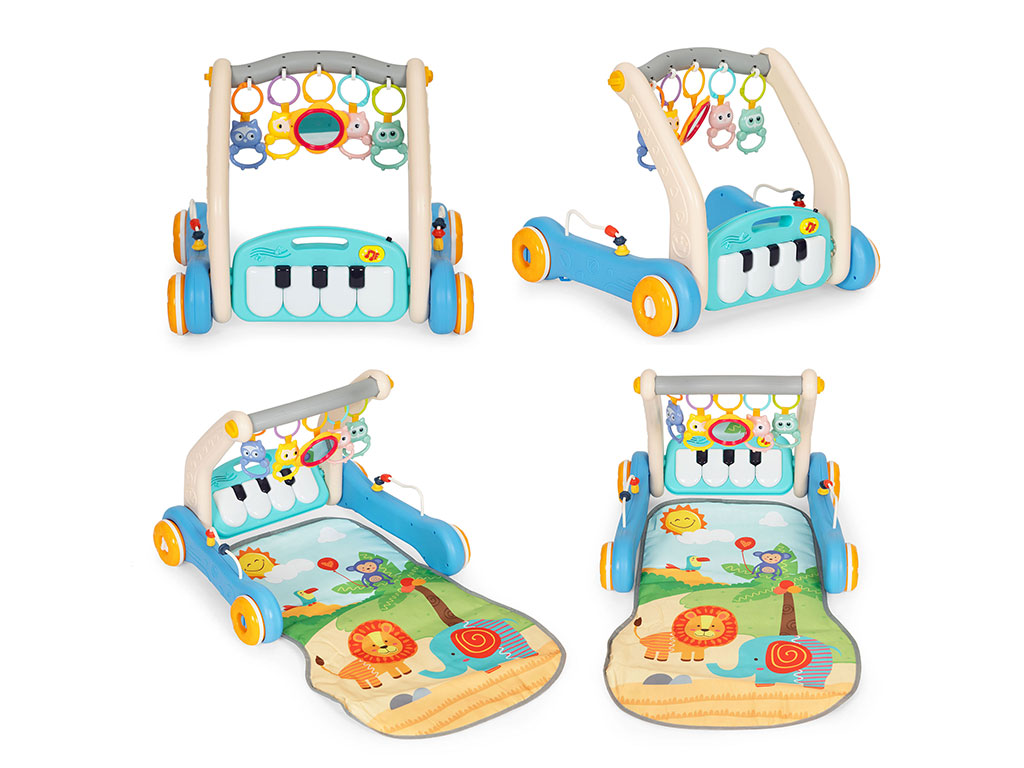 تشک بازی و واکر موزیکال نوزادی 2 در 1 هانگر huanger