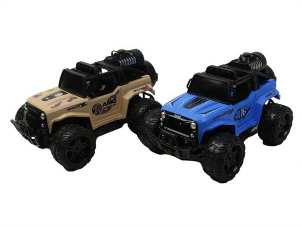 ماشین کنترلی شارژی دودزا مدل جیپ اسباب بازی