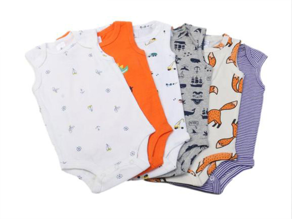 بادی آستین حلقه ای پسرانه سایز 6 ماه کارترز carters