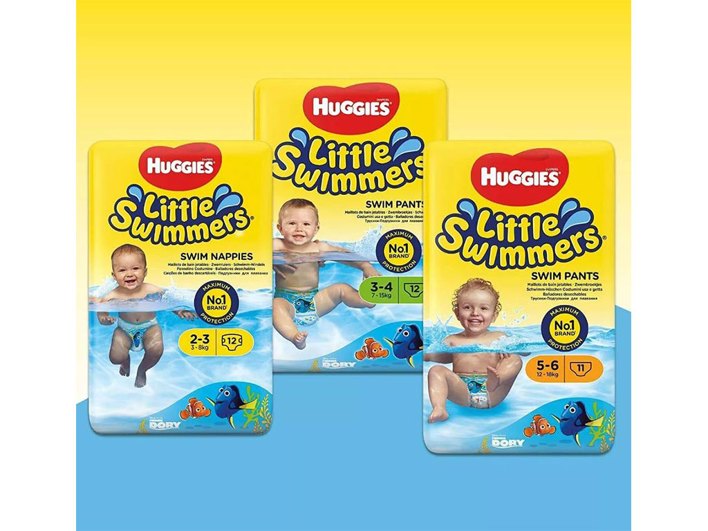 پوشک استخری شورتی کودک هاگیز Huggies