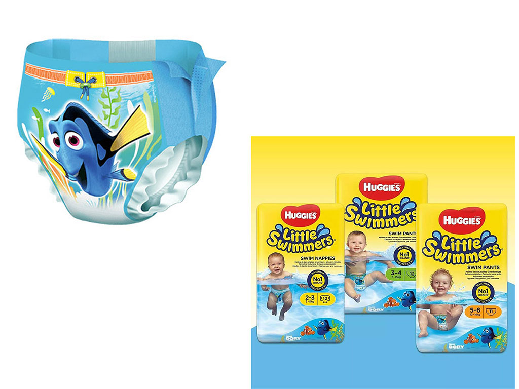 پوشک استخری شورتی کودک هاگیز Huggies