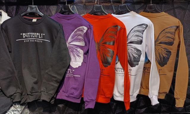 حراج دورس طرح پروانه مردانه پسرانه در رنگبندی تن خور عالی جنس نرم وکیفیت ضخیم  باارسال رایگان