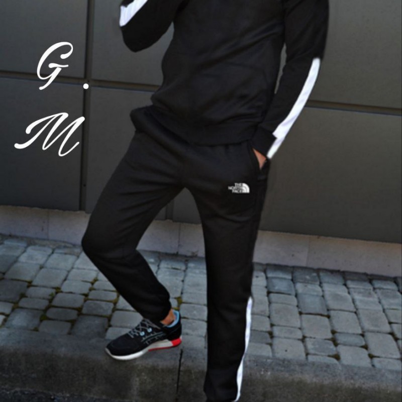 حراج ویژه بلوز و شلوار مردانه راحتی تن خور فوق العاده شیک و راحت رنگ مشکی سفید باارسال رایگان