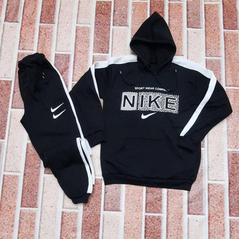 حراااج فوق العاده ست سویشرت و شلوار مردانه پسرانه مشکی تک باارسال رایگان