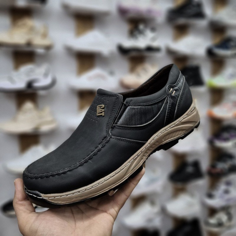 فروش ویژه روز مرد کفش طبی مجلسی اسپورت اداری مردانه رنگ مشکی  مناسب برای پیاده روی با ارسال رایگان