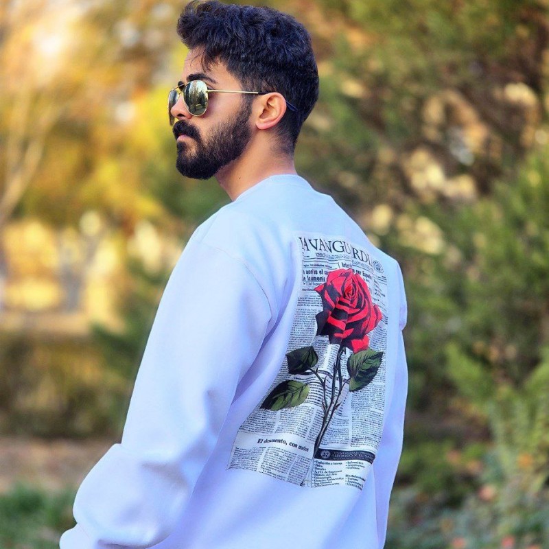 حراج دورس مردانه پسرانه تن خور عالی جنس ویژه و باکیفیت ضخیم رنگ سفید  باارسال رایگان