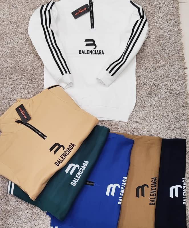 حراج دورس نیم زیپ طرح شیک مردانه پسرانه  زیبا و پرطرفدار رنگ آبی باارسال رایگان