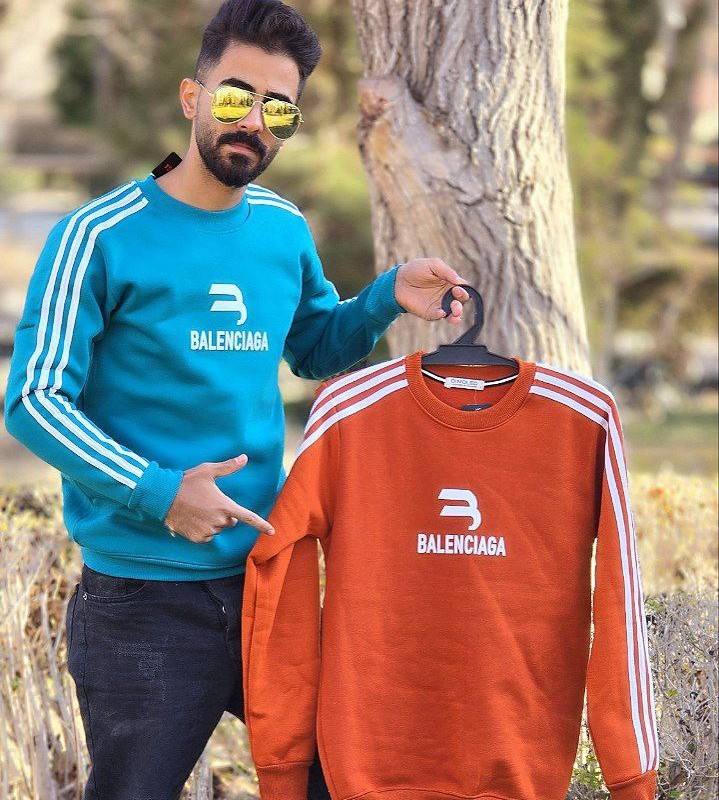 حراج دورس بالنسیاگا مردانه پسرانه با طرحی زیبا رنگ آبی روشن باارسال رایگان