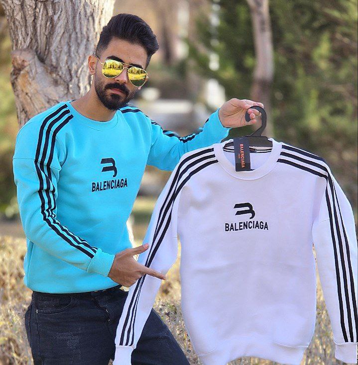 فروش ویژه دورس بالنسیاگا مردانه پسرانه مناسب برای آقایون شیک پسند رنگ آبی فیروزه ای باارسال رایگان