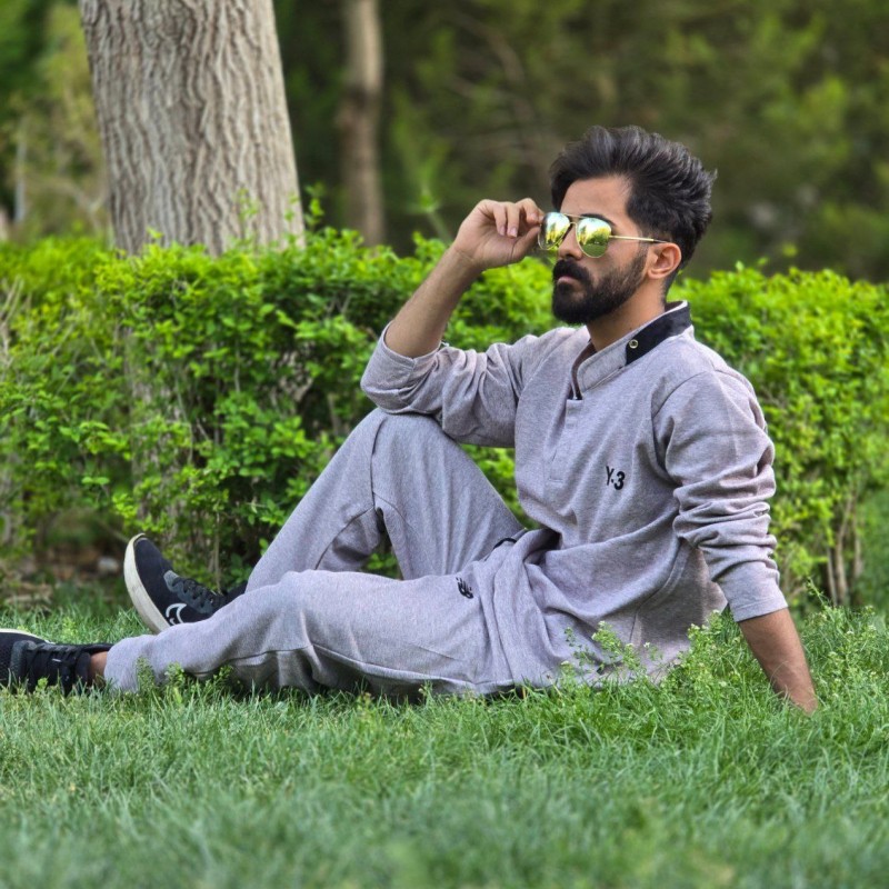 فروش ویژه  ست بلوز و شلوار مردانه رنگ صورتی تن خور عالی  و باکیفیت  باارسال رایگان