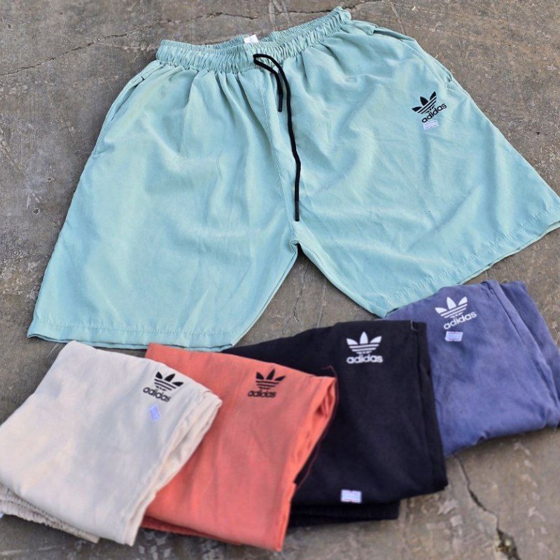 حراج ارزان شلوارک مردانه پسرانه مدل آدیداس راحت و جدید رنگ آبی باارسال رایگان