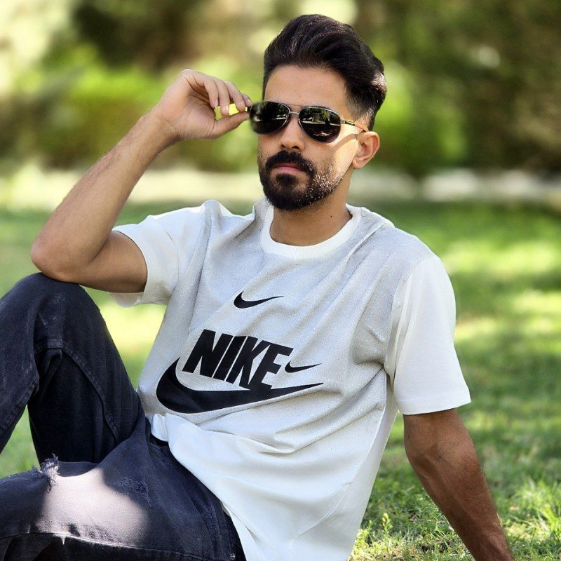 تخفیف ویژه تیشرت مردانه پسرانه طرح نایک یه مدل پرطرفدار و با کلاس رنگ سفید  باارسال رایگان
