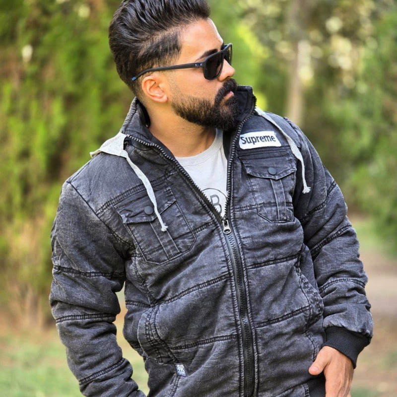 حرااااج این هفته کاپشن مردانه پسرانه مدل سوپرمی فوق العاده جذاااب رنگ ذغالی  باارسال رایگان