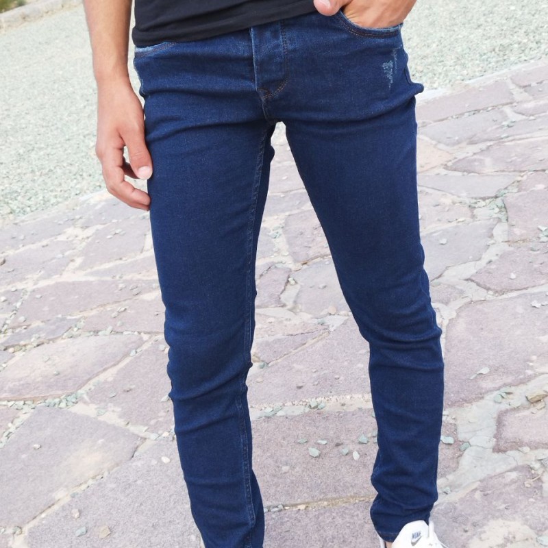 شلوار لی دم پا فیت مردانه پسرانه  در رنگبندی پارچه ترک کیفیت عالی با ارسال رایگان