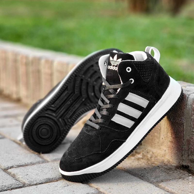 کفش اسپرت آدیداس مردانه رنگ مشکی پاخور شیک با ارسال رایگان
