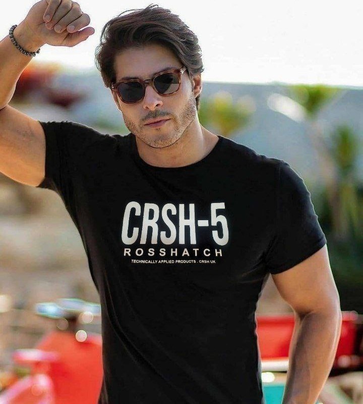 تیشرت مردانه طرح کراش نخ پنبه درجه یک در رنگبندی