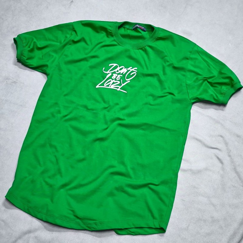 حراج ویژه تیشرت پشت چاپ مچینست پسرانه باکیفیت و عالی رنگ سبز   ارسال رایگان