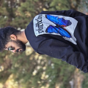 حراج دورس طرح پروانه مردانه پسرانه  زیبا و پرطرفدار رنگ مشکی باارسال رایگان