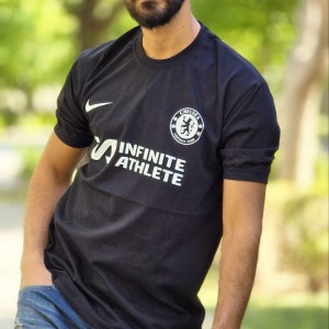 حراج جدید تیشرت مردانه پسرانه طرح اینفینیتی یه مدل شیک رنگ مشکی  باارسال رایگان