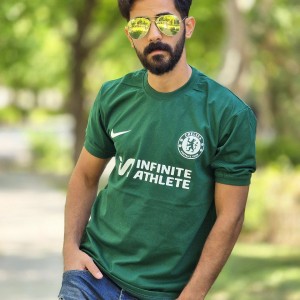 حراج جذاب تیشرت مردانه پسرانه طرح اینفینیتی جدید و جذاب رنگ سبز  باارسال رایگان