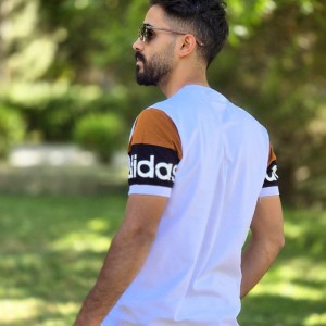 تخفیف این هفته تیشرت مردانه طرح ادیداس طرحی جدید رنگ مشکی با ارسال رایگان