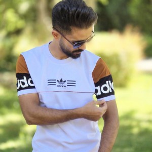 تخفیف این هفته تیشرت مردانه طرح ادیداس طرحی جدید رنگ مشکی با ارسال رایگان