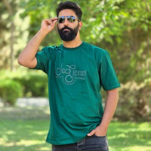 حراااجی  تیشرت مردانه پسرانه سایز بزرگ طرح  ساده شیک و جذاب رنگ سفید با ارسال رایگان