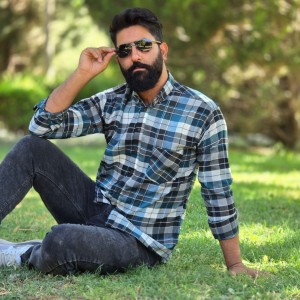 فروش شگفت انگیز پیراهن دکمه ای آستین دار مردانه مدل چهارخونه ای جذاب و پرطرفدار  رنگ یاسی بنفش   با ارسال رایگان