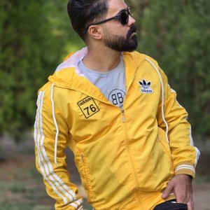 فروش ویژه بادگیر مردانه و پسرانه مدل آدیداس زیبا و باکیفیت رنگ زرد  باارسال رایگان