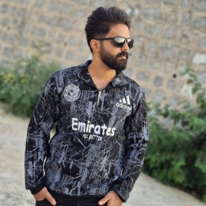 حراج واقعی دورس بهاره نیم زیپ مردانه پسرانه کاملا نرم و راحت رنگ سرمه ای   باارسال رایگان