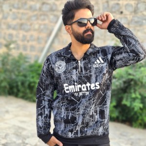 حراج ویژه دورس پاییزه نیم زیپ مردانه پسرانه جذاب و راحت رنگ مشکی باارسال رایگان