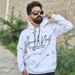 حراج پاییزه  هودی  مردانه پسرانه  مدل ضربان راحت و خاص رنگ مشکی باارسال رایگان