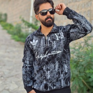 حراج واقعی دورس بهاره نیم زیپ مردانه پسرانه کاملا نرم و راحت رنگ سرمه ای   باارسال رایگان