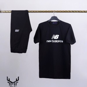 خرید ست تیشرت و شلوار مردانه نخ پنبه درجه تک رنگ با ارسال رایگان