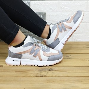 خرید اینترنتی کفش اسپرت زنانه دخترانه مدل نیو بالانس در رنگبندی طبی  با ارسال رایگان