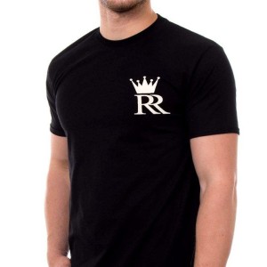 تیشرت مردانه طرح R نخ پنبه درجه یک در رنگبندی