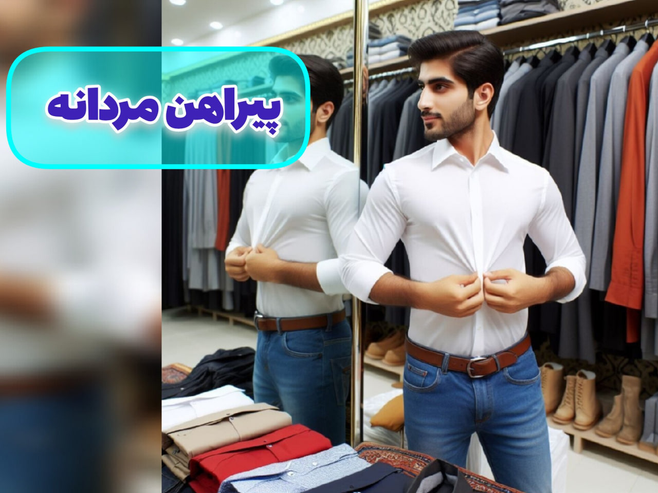 خرید اینترنتی پیراهن مردانه لباس مردانه فروشگاه  دمور