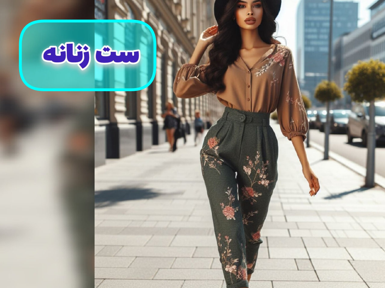  خرید اینترنتی لباس ست زنانه ست شلوار  و لباس زنانه فروشگاه  دمور