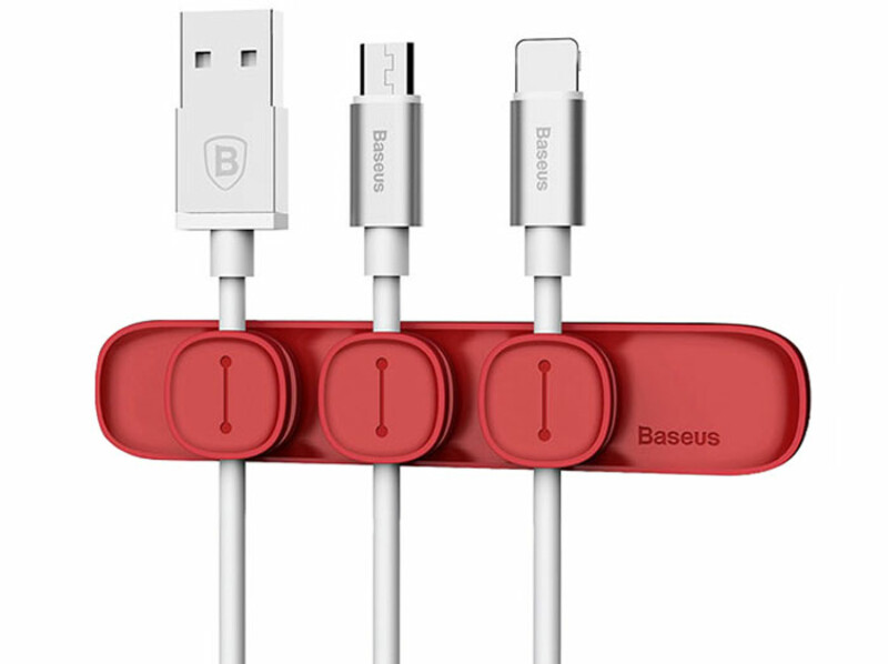 گیره نگهدارنده کابل شارژ بیسوس Baseus Peas Cable Clip ACWDJ-03