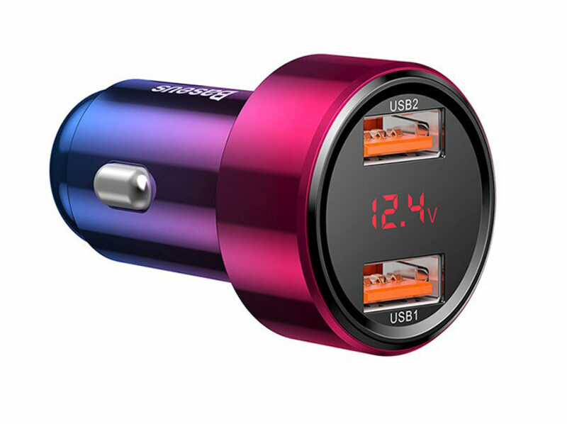 شارژر فندکی فست شارژ ماشین 45 وات بیسوس BS-C20A